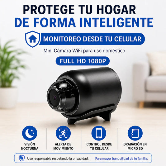 Mini Cámara WiFi HD